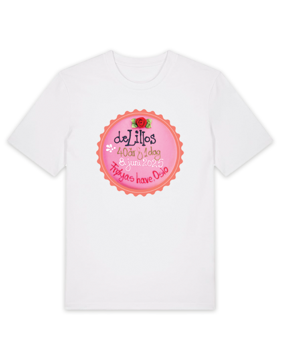 40-ÅR + 1 DAG T-skjorte søndag