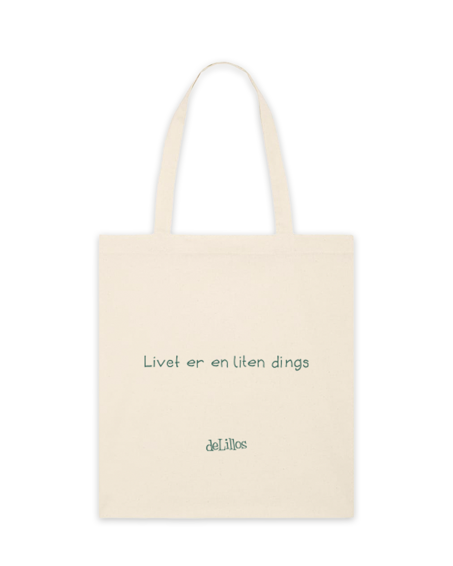 Livet er en liten dings totebag