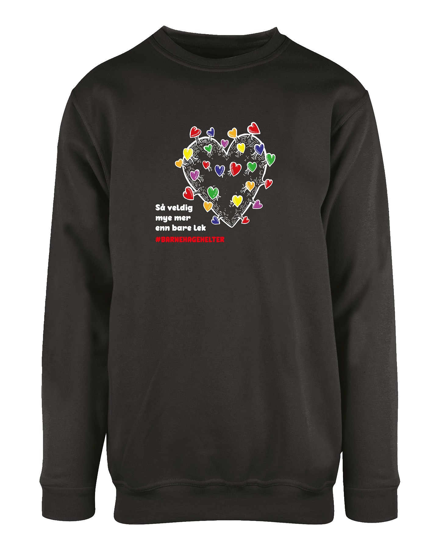 Kindergarten Heroes Sweater Black 